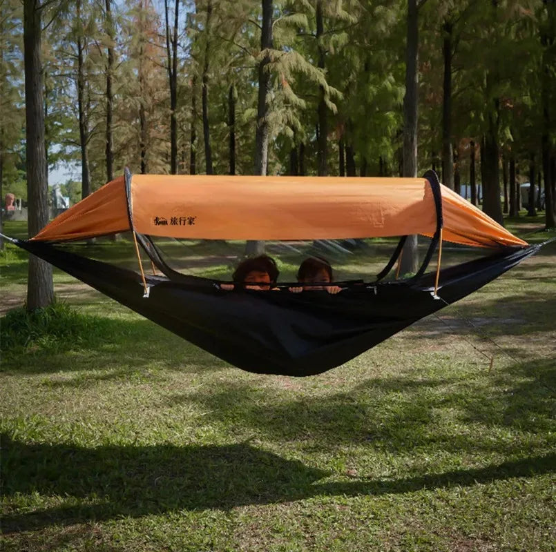 Hammock | Anti-Rollover, Sun Shading & Anti-Mosquito Single or Double Person