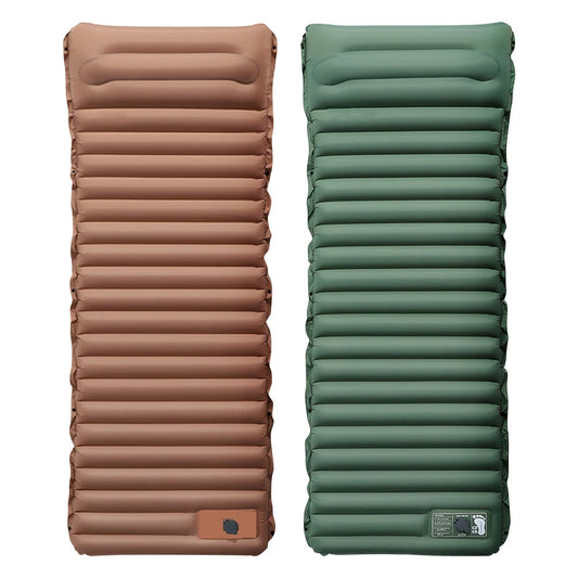 10cm Self-Inflating Sleeping Mat | Foot Pump & Pillow, Waterproof