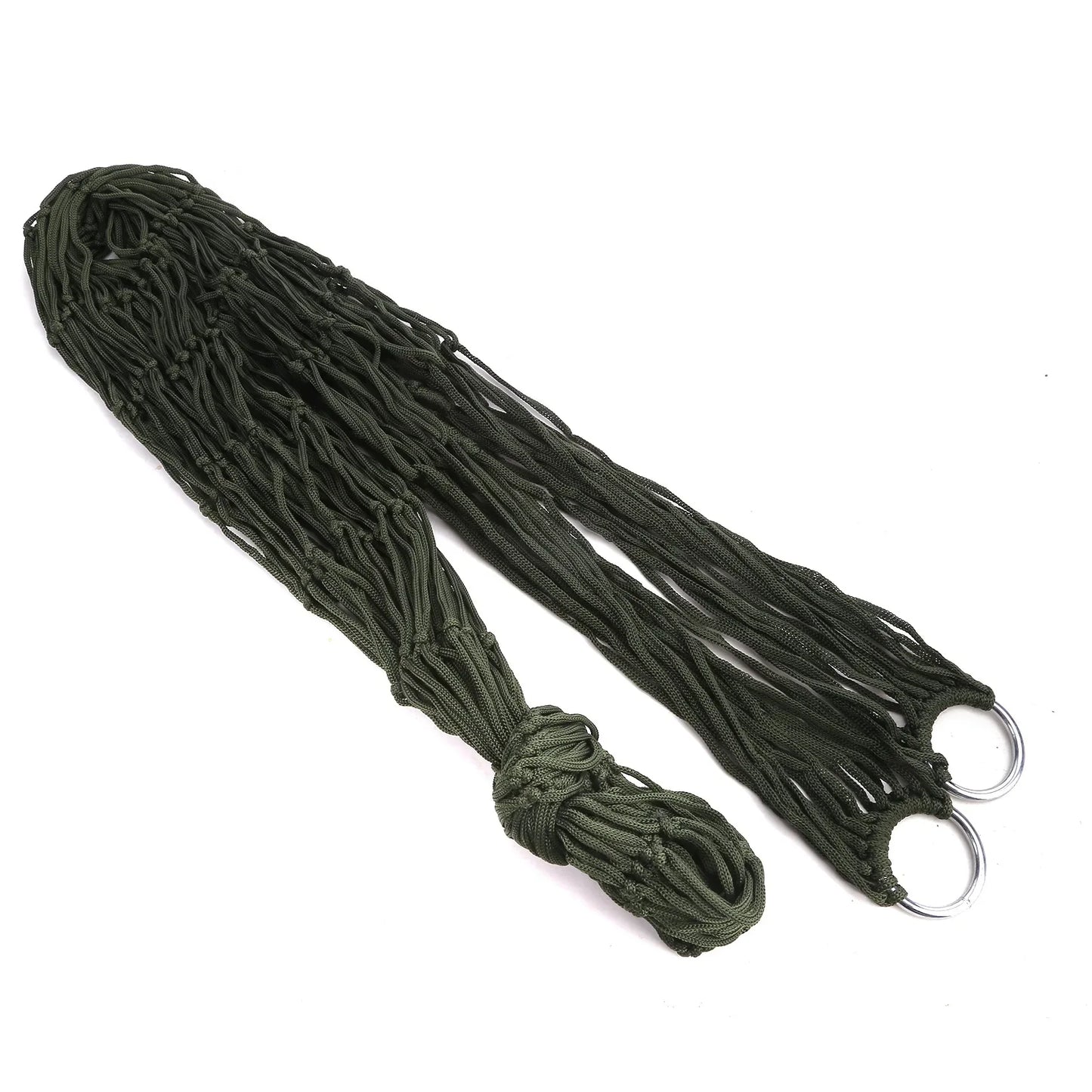 Outdoor Supplies Bold Mesh Hammock | Nylon Rope Single Hammock