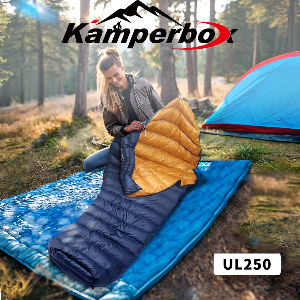 Ultralight Down Sleeping Bag | Camping Outdoor Sleeping Bag UL250