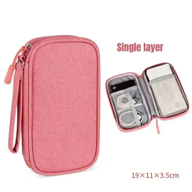 Travel Organizer Bag | Portable Waterproof Double Layers Storage