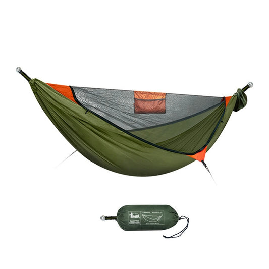 Camping Hammock With Mosquito Net & Awning Tent Canopy