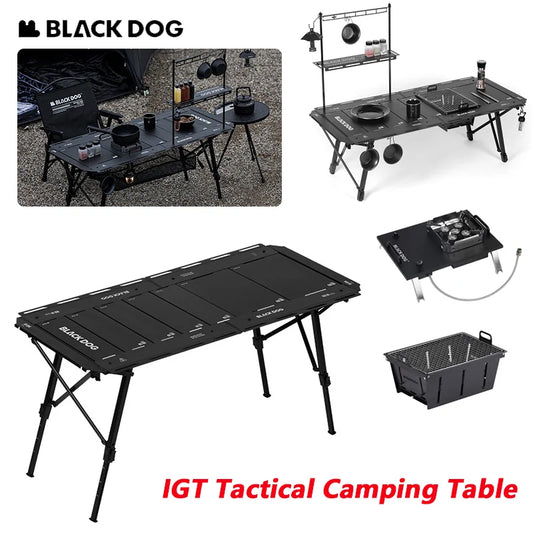 Adjustable Folding Camping Table | Modular Portable Aluminum Alloy Table