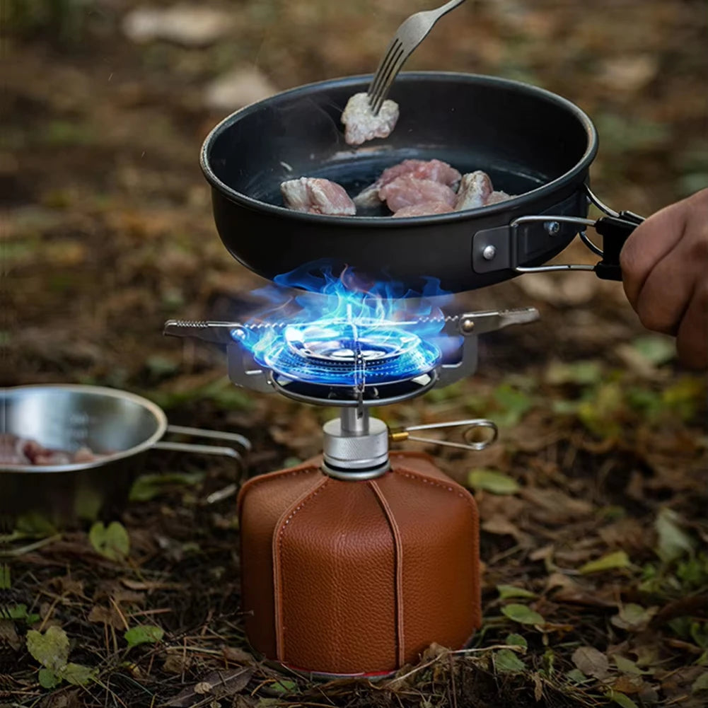 Ultralight Folding Mini Gas Stove | Portable Outdoor Cooker