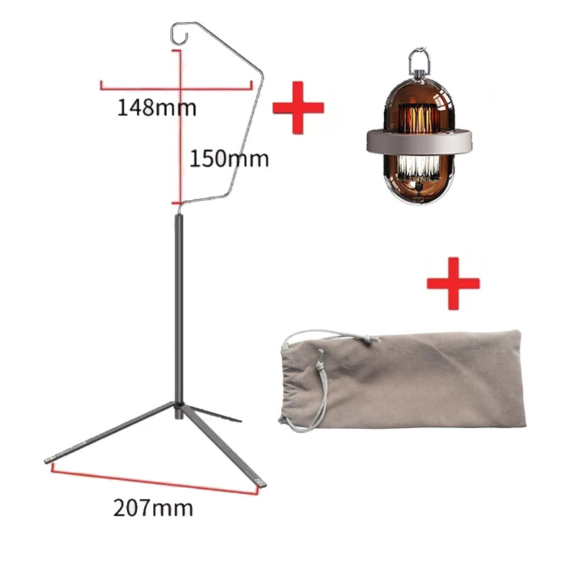 Outdoor Camping Atmosphere Light | Desktop Detachable Lantern Hanger