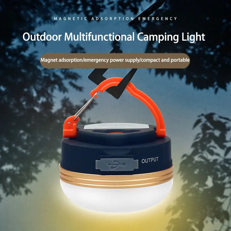 LED Lantern Portable Camping Light | 3 Lighting Modes & Magnetic Tent Lamp