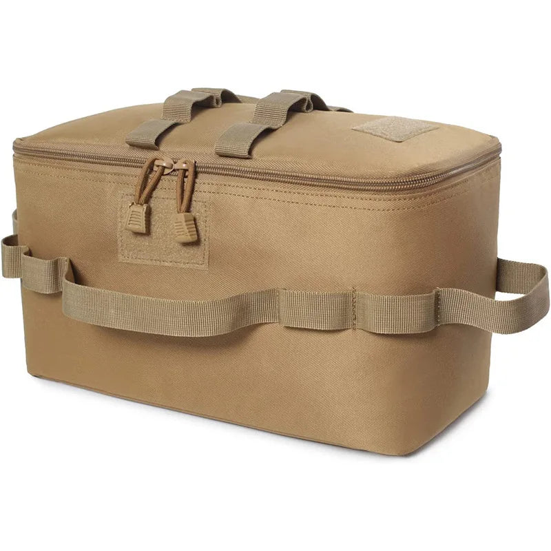 Large Capacity Outdoor Camping Storage Bag | Gas Tank, Nail & Cookware Bag