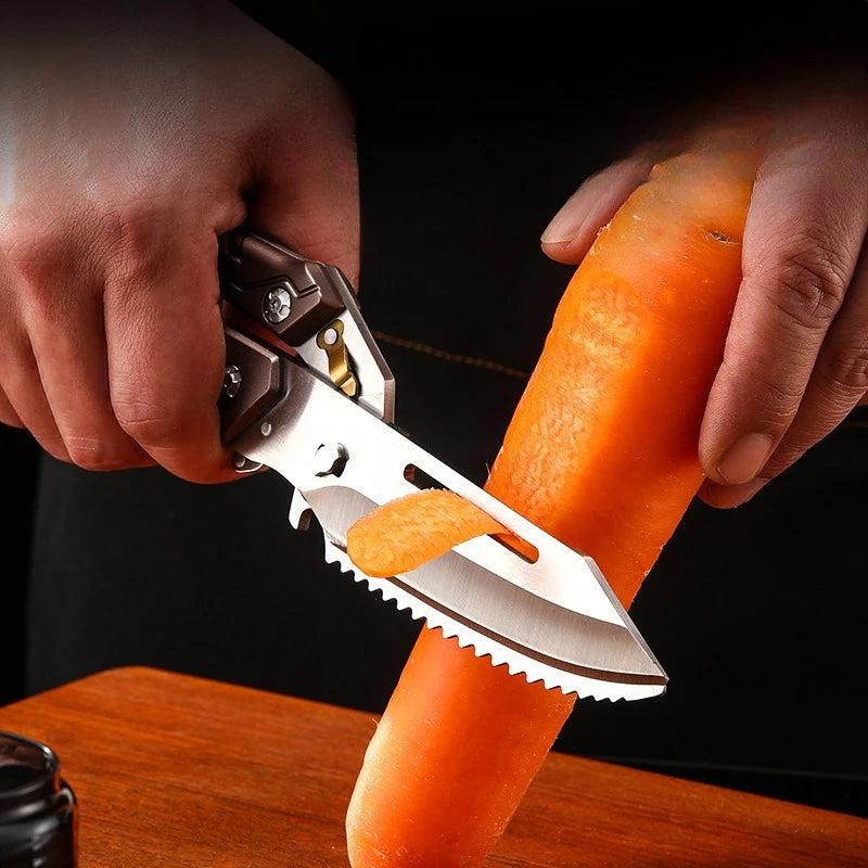Heavy Duty Stainless Steel Kitchen Shears | Poultry & Meat Scissors