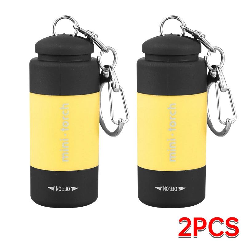 Outdoor Keychain Flashlight | Mini LED Pocket Flashlight for Camping & Emergencies