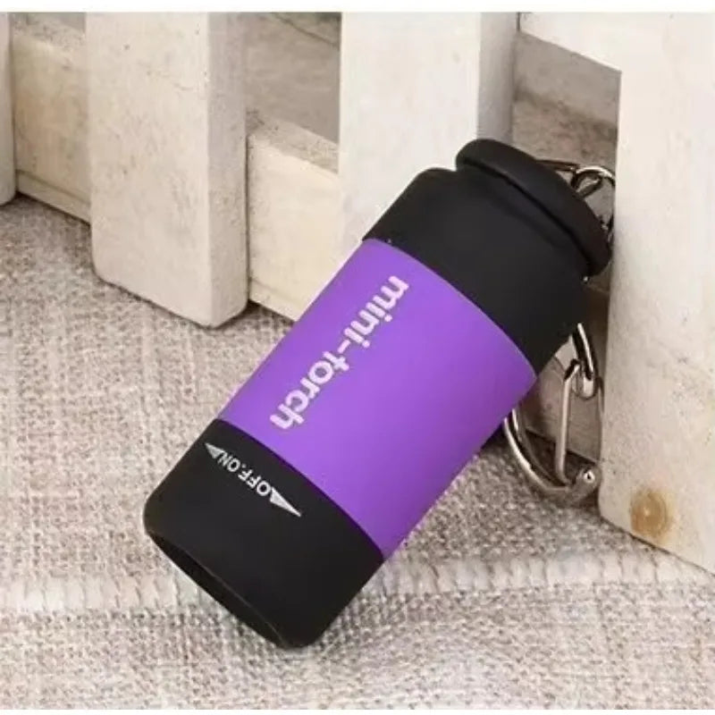 Outdoor Keychain Flashlight | Mini LED Pocket Flashlight for Camping & Emergencies