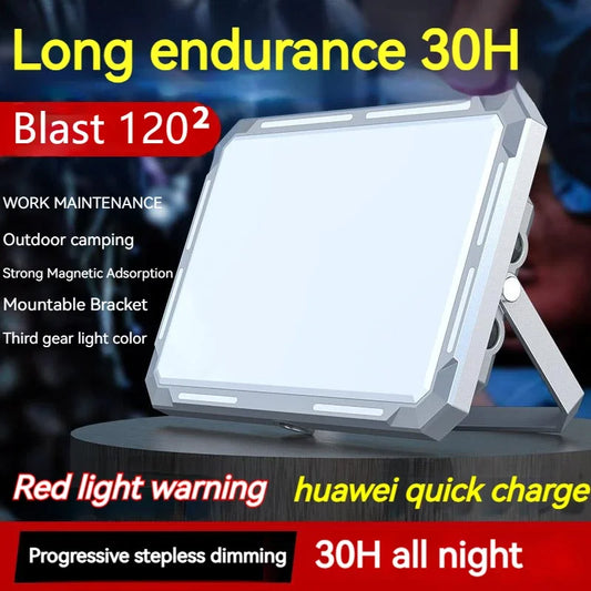 LED Camping Tent Light | High Power Searchlight & Portable Hanging Lamp