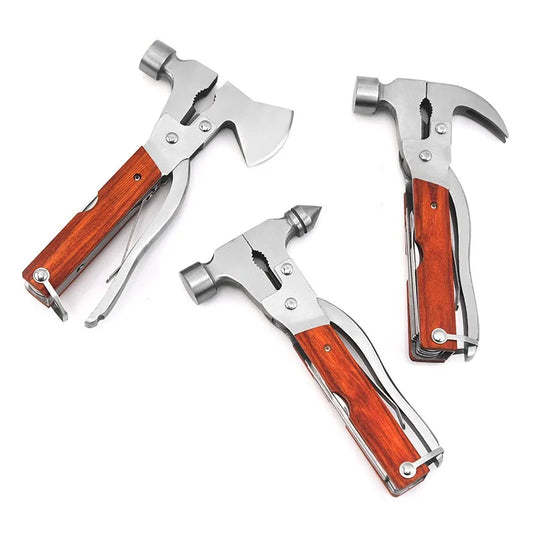 Multifunctional Axe Hammer Multi-Tool | Camping & Life-Saving Tool