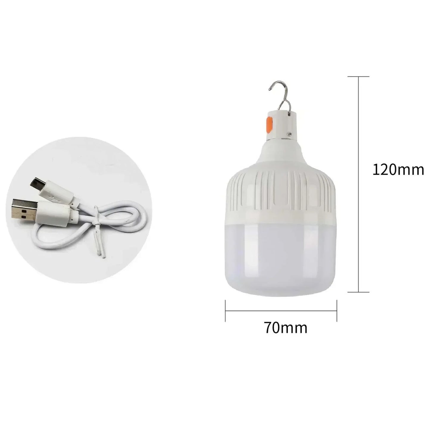 60W Light Outdoor Camping LED Light Bulb Lantern