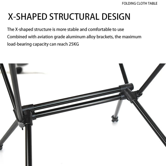 Camping Oxford Fabric Table | Lightweight Folding Outdoor Table