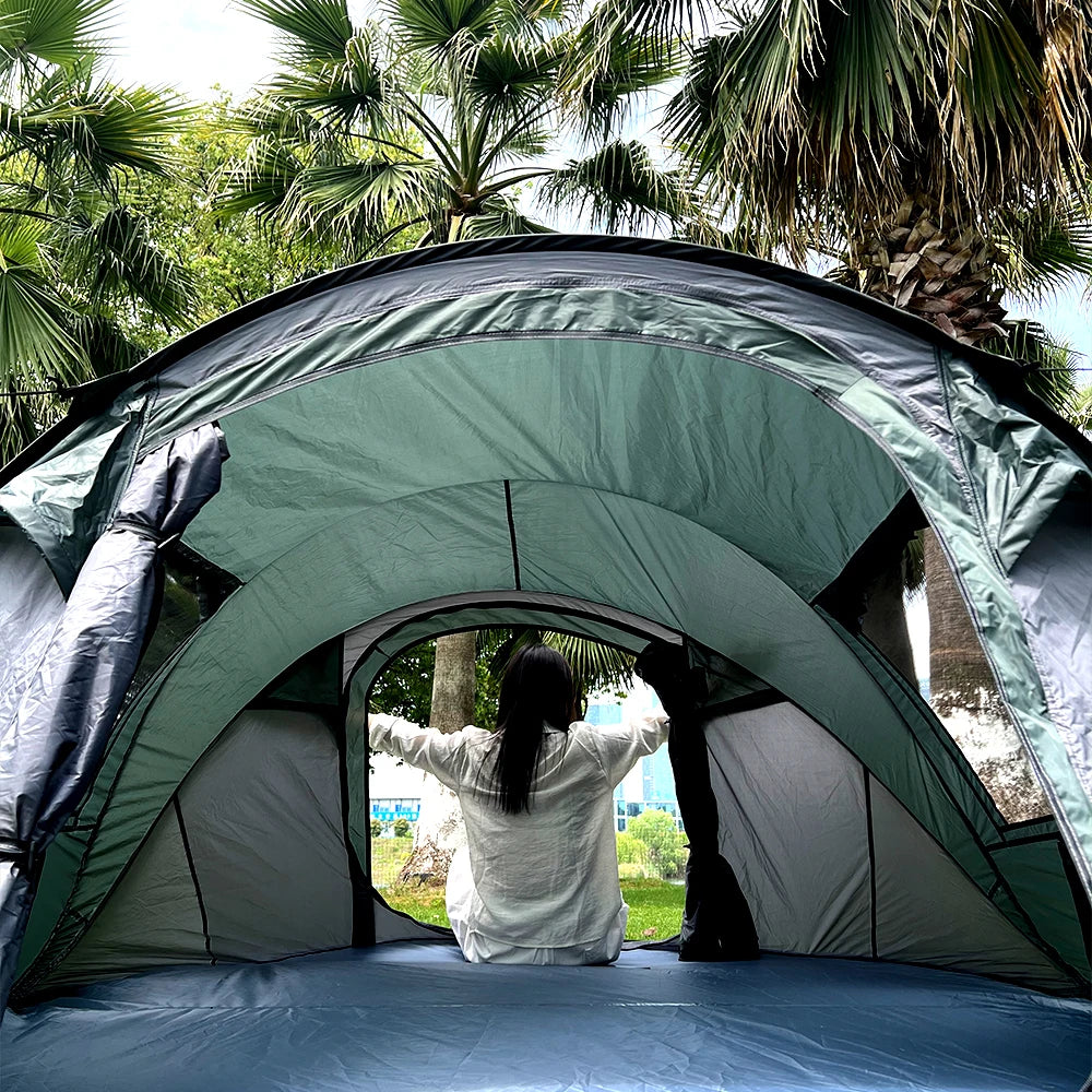 Pop-Up Tent | Waterproof Camping Tent for 5-8 Persons