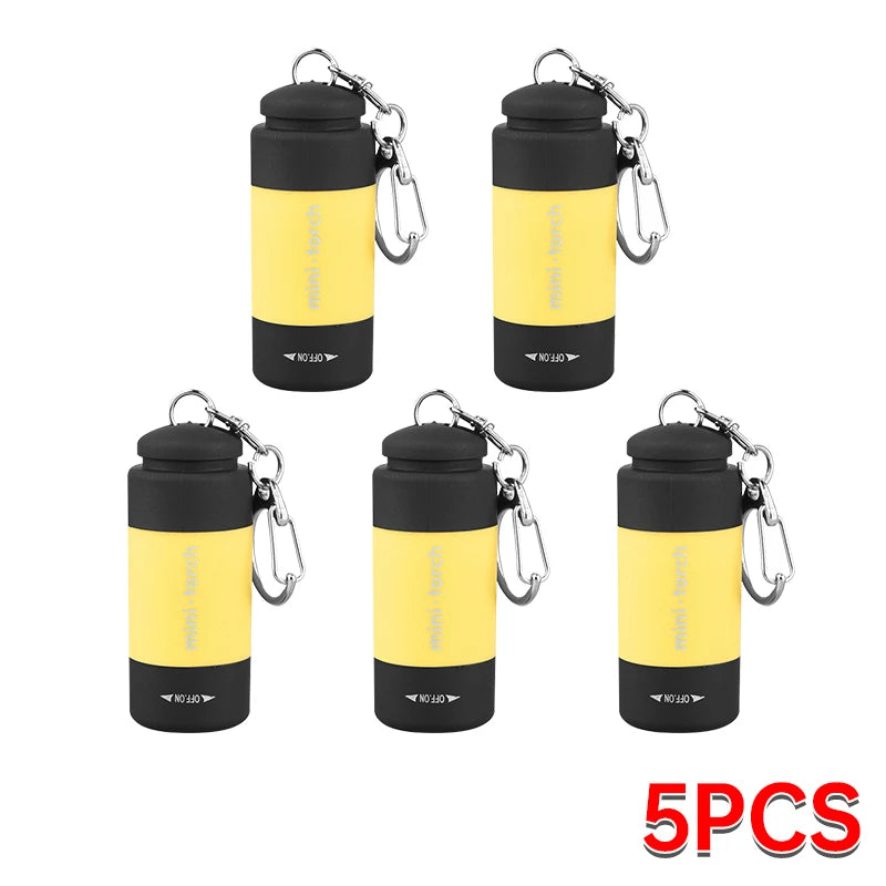 Outdoor Keychain Flashlight | Mini LED Pocket Flashlight for Camping & Emergencies