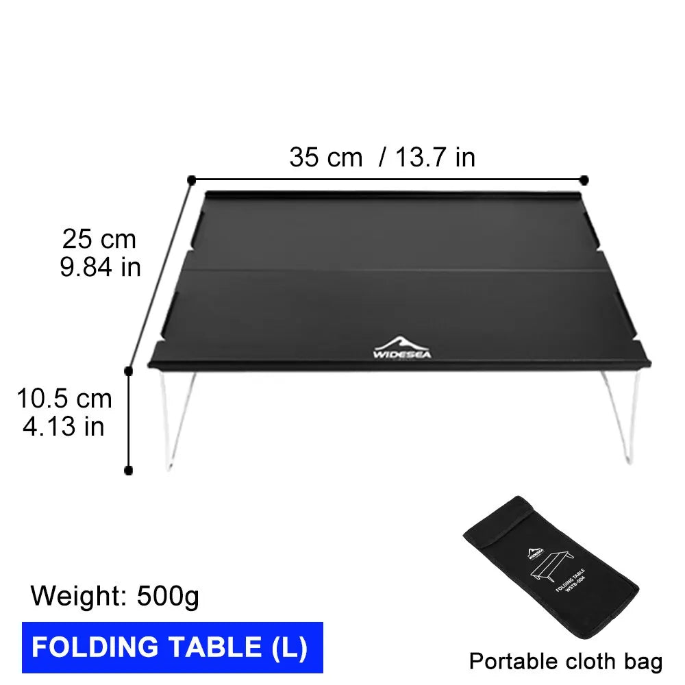 Ultralight Folding Camping Table | Portable Outdoor Surface