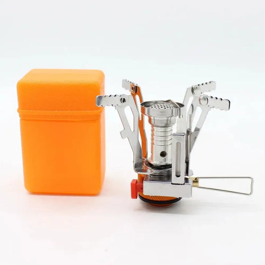 Ultralight Folding Mini Gas Stove | Portable Outdoor Cooker