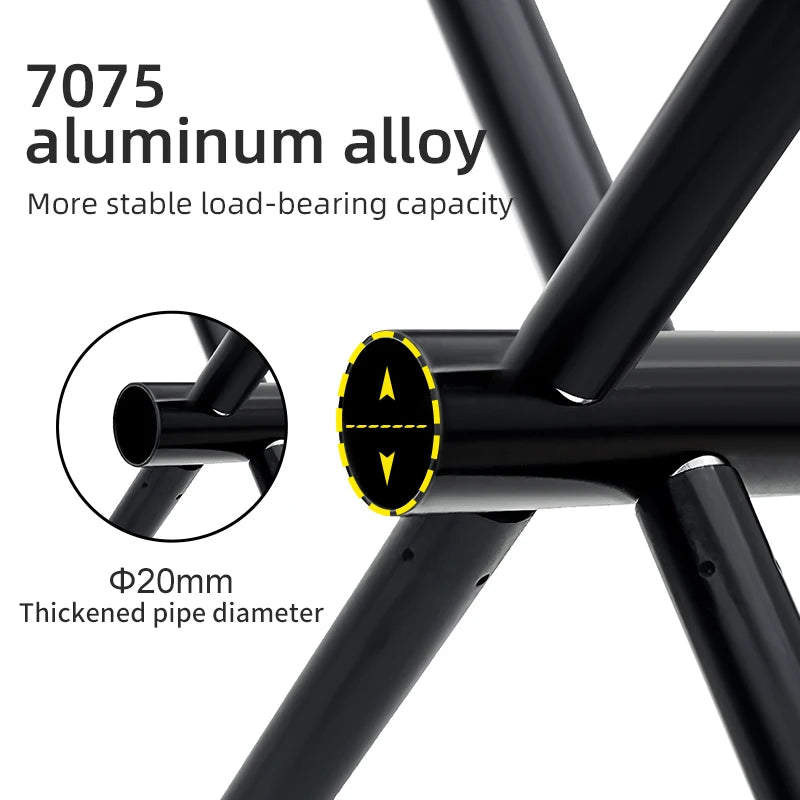 Ultralight Aluminum Alloy Folding Mini Stool | Portable Camping Chair