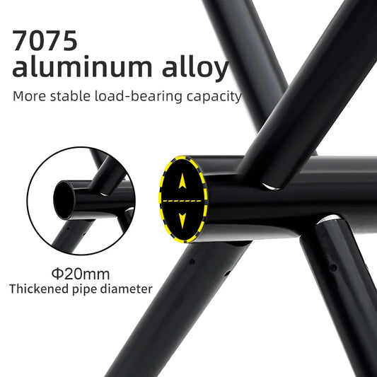Ultralight Aluminum Alloy Folding Mini Stool | Portable Camping Chair