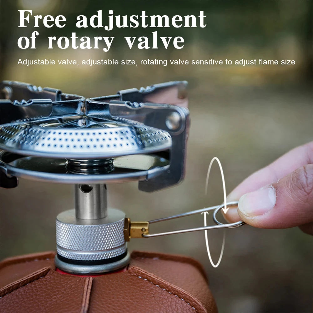 Ultralight Folding Mini Gas Stove | Portable Outdoor Cooker
