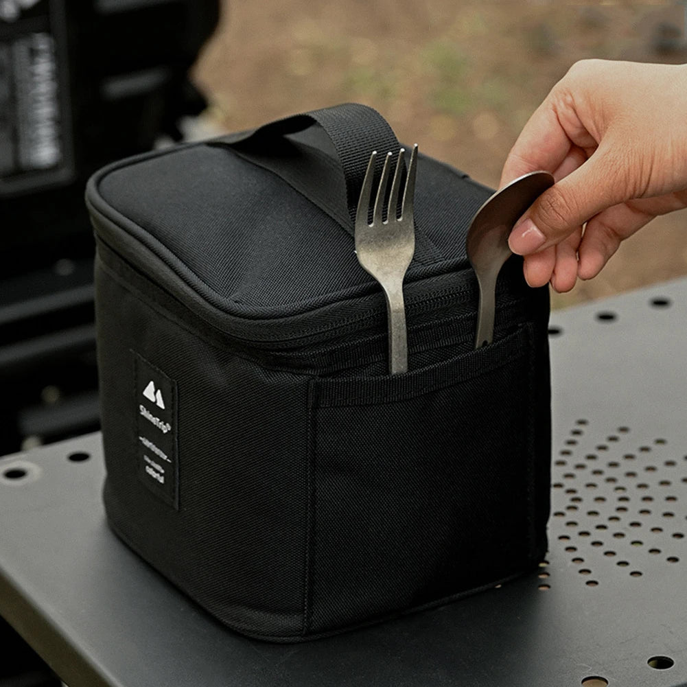 Portable Camping Seasoning Bottle Set | Sealing Oil Bottles & Storage Bag