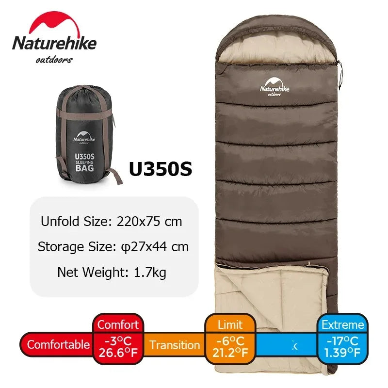 Ultralight Waterproof Envelope Sleeping Bag | Cotton Quilt