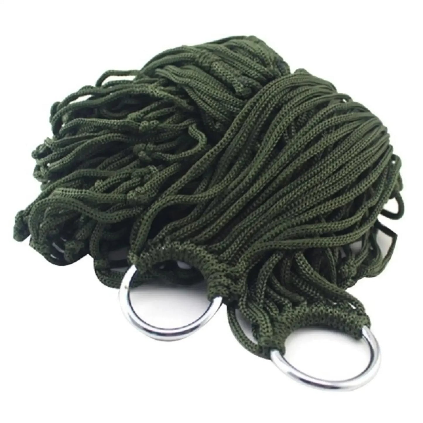 Outdoor Supplies Bold Mesh Hammock | Nylon Rope Single Hammock