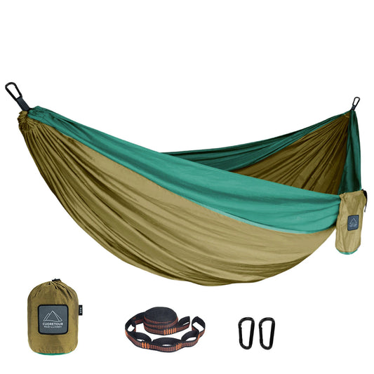 Portable Nylon Parachute Fabric Camping Hammock