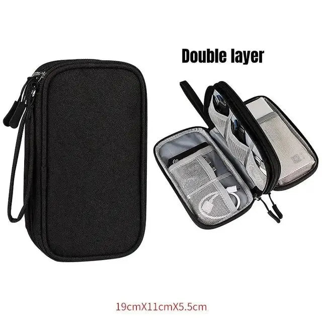 Travel Organizer Bag | Portable Waterproof Double Layers Storage