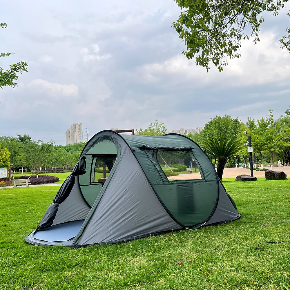 Pop-Up Tent | Waterproof Camping Tent for 5-8 Persons