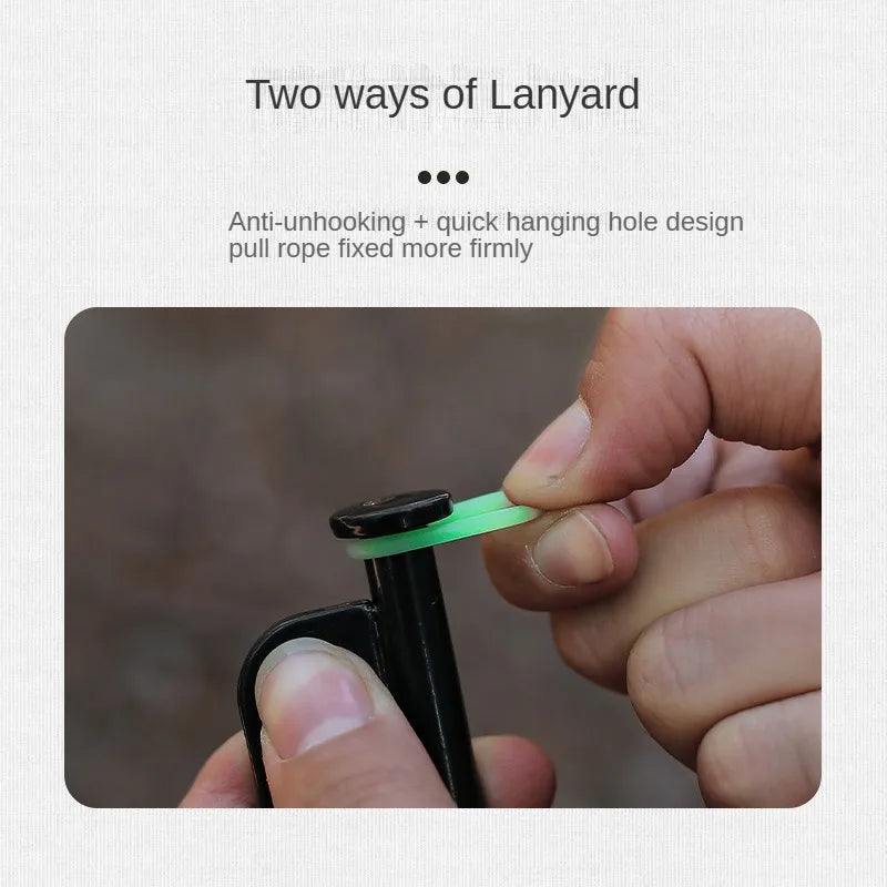 Camping Floor Nails Night Aperture | Multifunctional Silicone Warning Ring