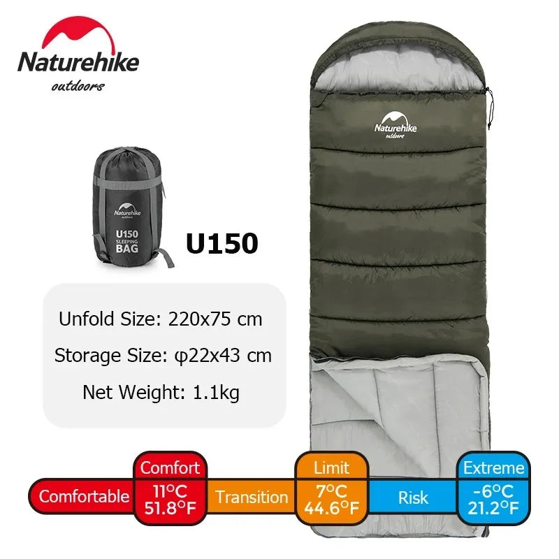 Ultralight Waterproof Envelope Sleeping Bag | Cotton Quilt