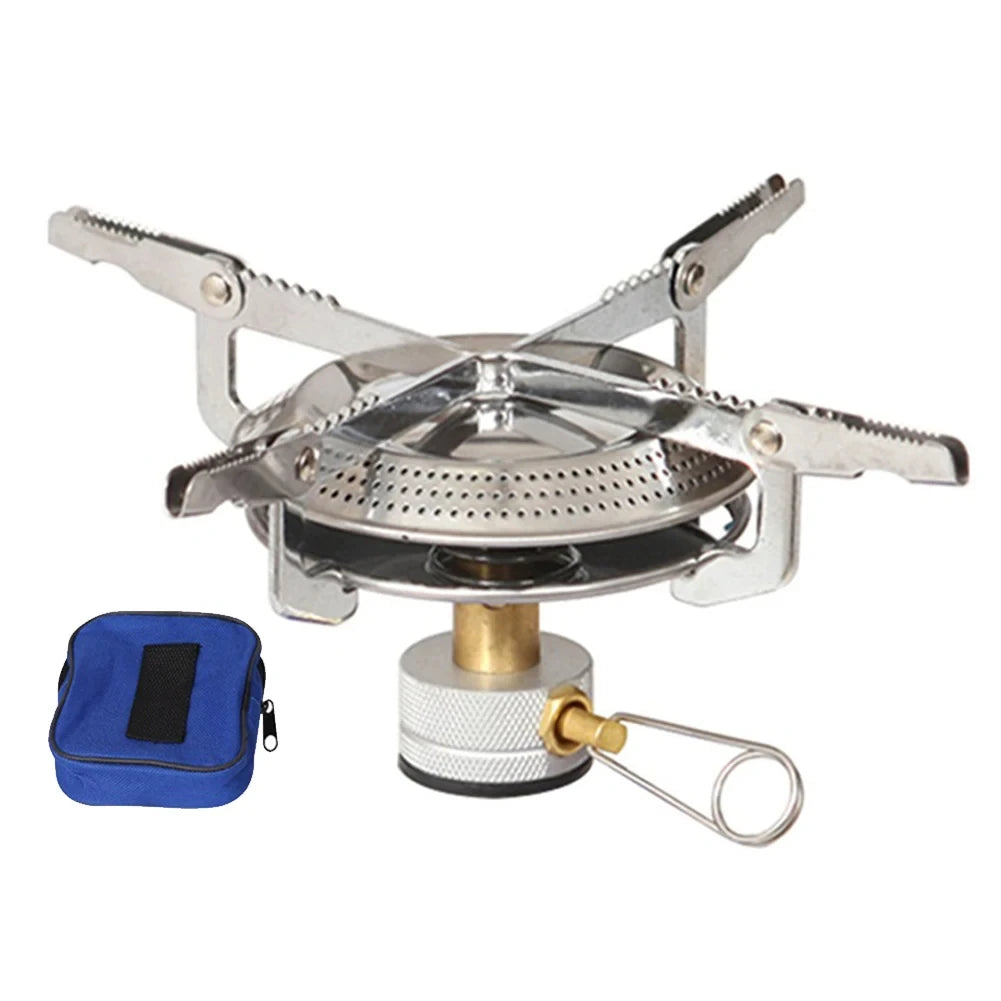 Ultralight Folding Mini Gas Stove | Portable Outdoor Cooker