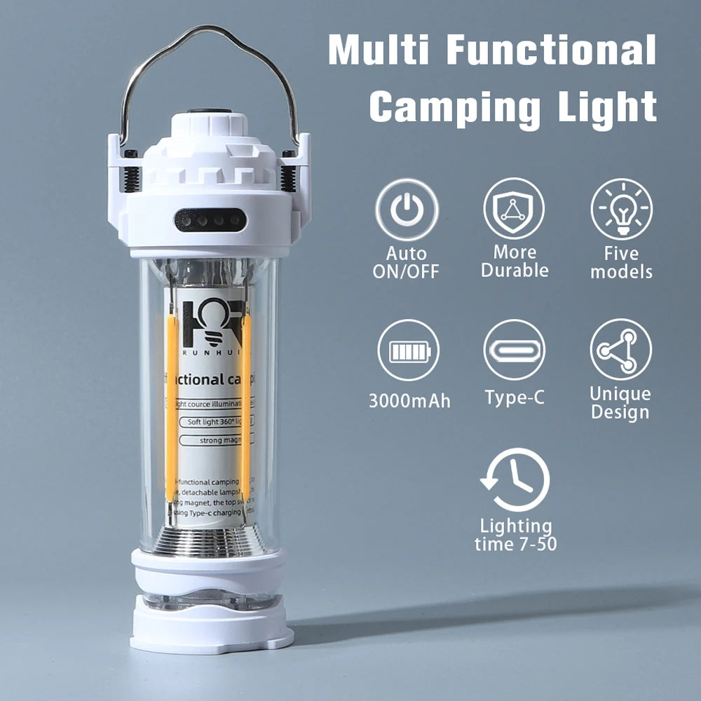3000mAH Camping Portable Lantern | Waterproof Camping Lighting