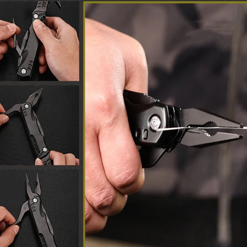 Multi-functional Folding Hammer | Vehicle Safety & Camping Tool
