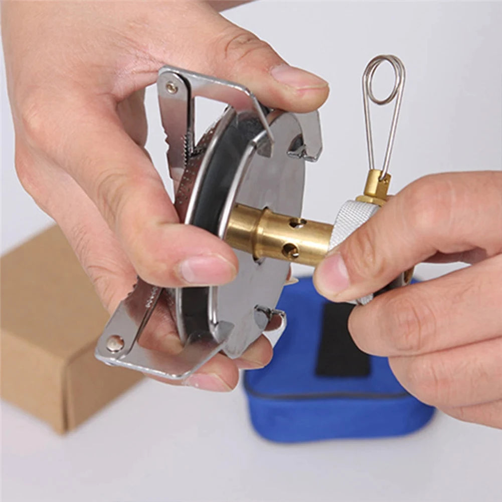 Ultralight Folding Mini Gas Stove | Portable Outdoor Cooker