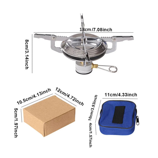 Ultralight Folding Mini Gas Stove | Portable Outdoor Cooker