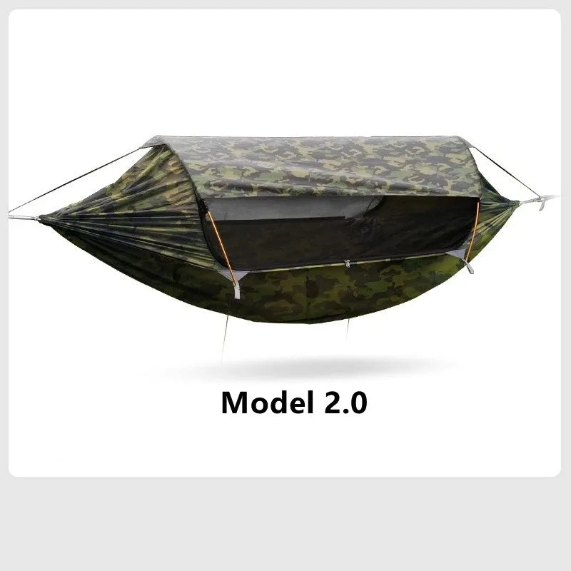 Hammock | Anti-Rollover, Sun Shading & Anti-Mosquito Single or Double Person