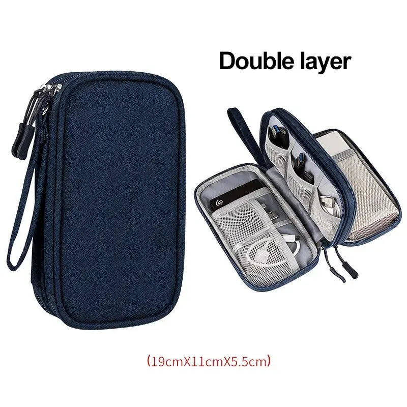 Travel Organizer Bag | Portable Waterproof Double Layers Storage