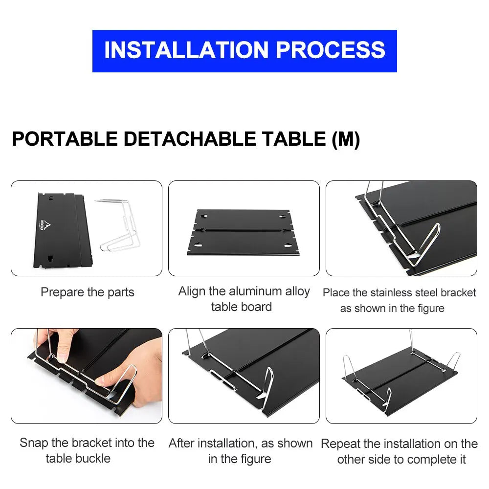 Ultralight Folding Camping Table | Portable Outdoor Surface