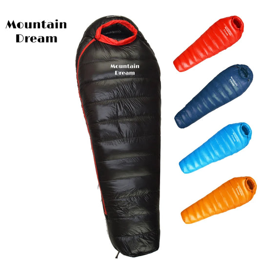 White Goose Down Mummy Sleeping Bag | Three Seasons