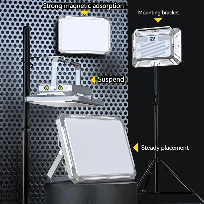LED Camping Tent Light | High Power Searchlight & Portable Hanging Lamp