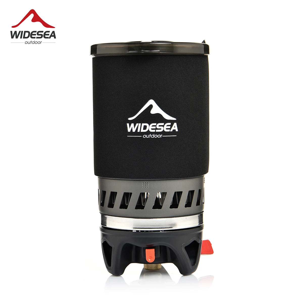 Camping Cooking System with Heat Exchanger | Portable Gas Stove & Cookware