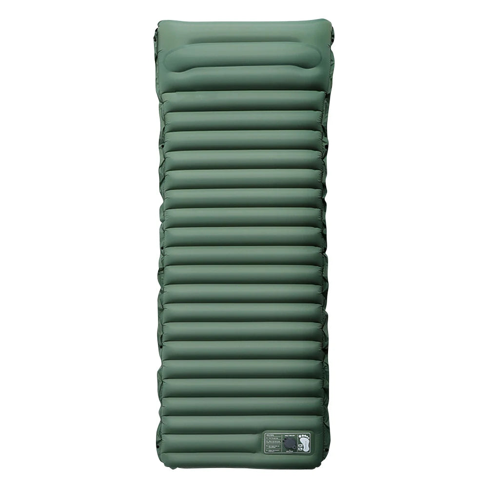10cm Self-Inflating Sleeping Mat | Foot Pump & Pillow, Waterproof